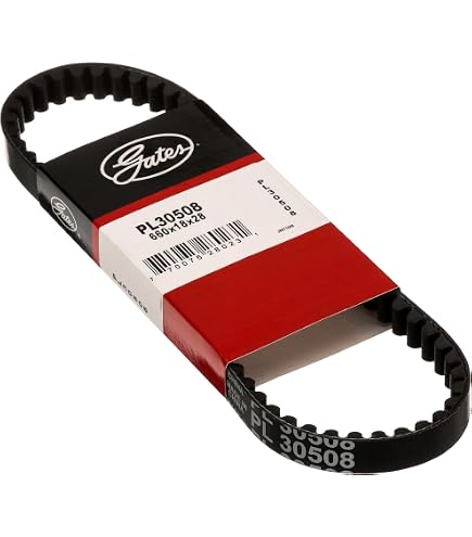 Amazon.com: Gates Carbon Drive CDX CenterTrack Belt - 132t, Black